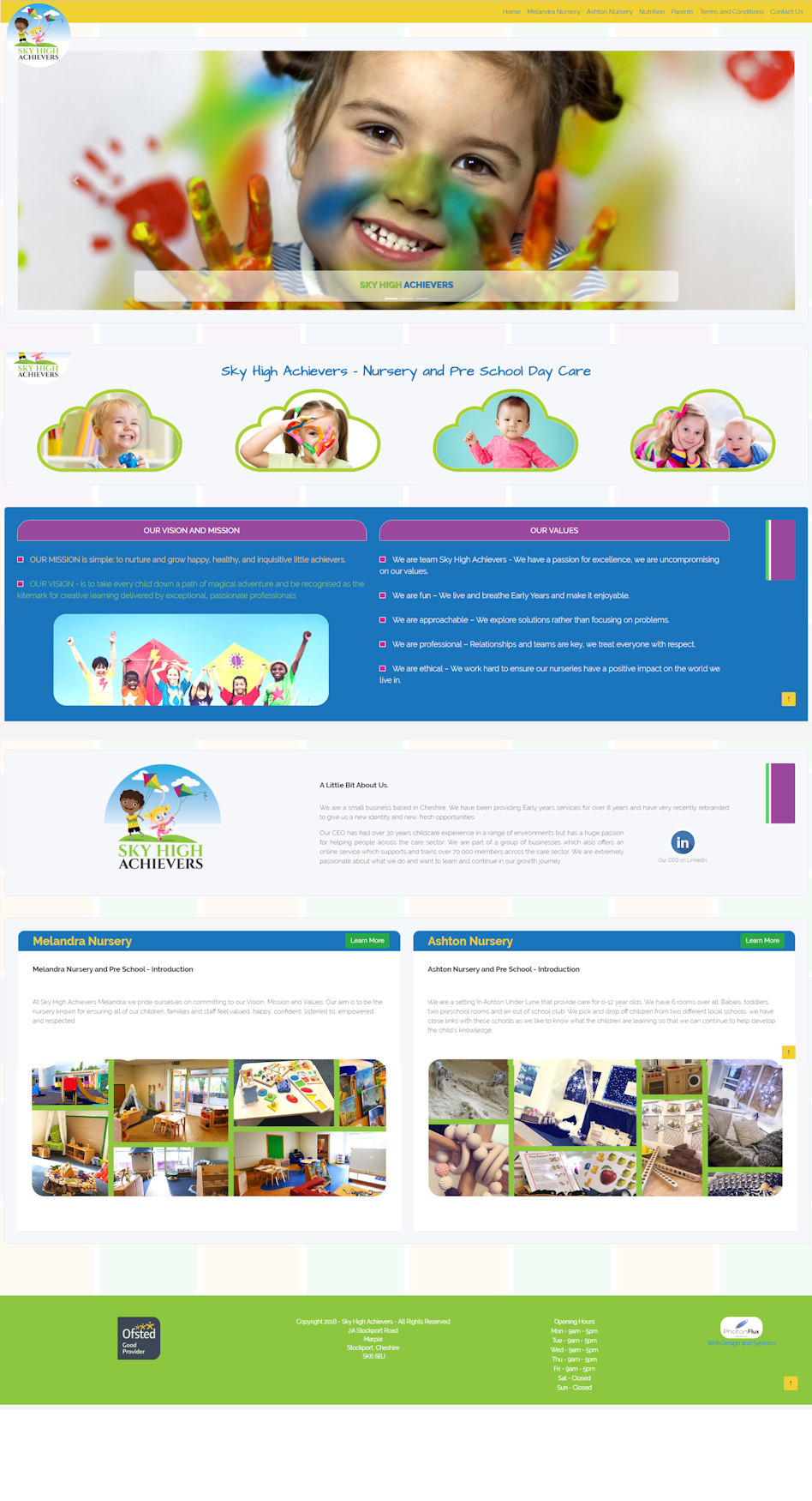 Previous work for a daycare centre.