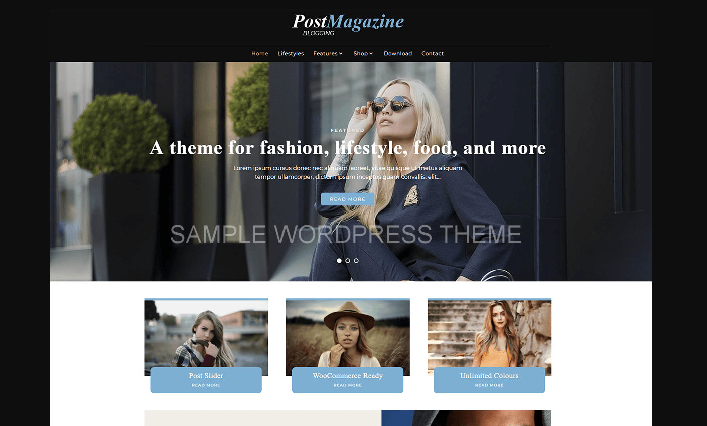 Free Themes in Wordpress.